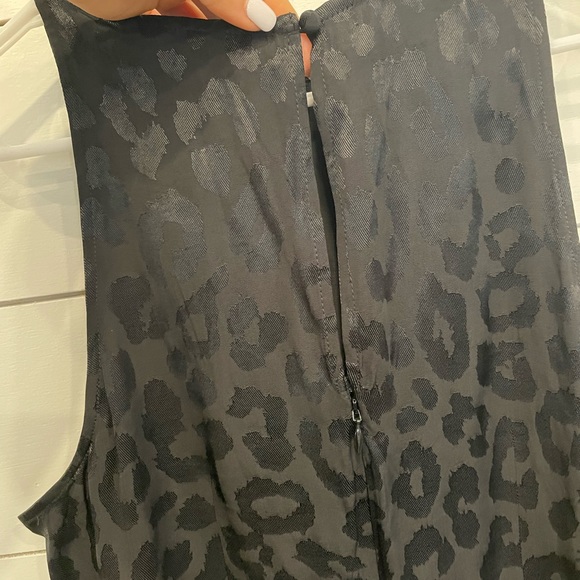 Express Black Leopard Dress size L - Picture 6 of 15